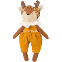 Набор для шитья "Олененок Зоуи" (ткань, пуговицы, нитки, иглы, выкройка) FL-0401 от магазина "Карандаш"