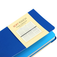 Планинг недатированный 95х170мм "Soft Touch. Космический синий" 128стр. искусственная кожа, ляссе от магазина "Карандаш"