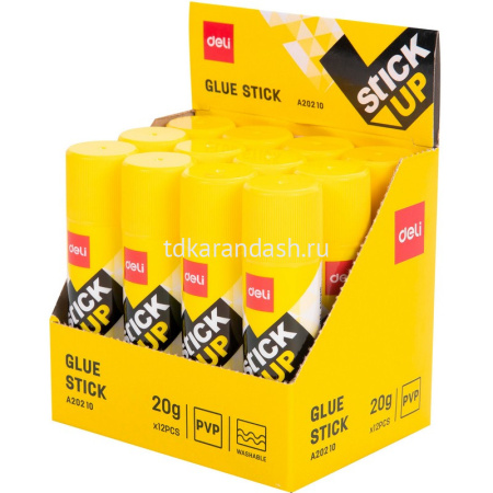 Клей-карандаш "Deli Stick UP" 20гр EA20210 от магазина "Карандаш"