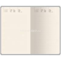Ежедневник недатированный А5 "Flora. Гранат" 192стр., на резинке, искусственная кожа 3-818/06 от магазина "Карандаш"