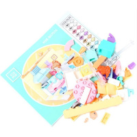 Конструктор "Румбокс. Кухня" 108 деталей 14х14х6см пластик (1 фигурка) M38-B0757A от магазина "Карандаш"