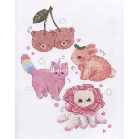 Книга "Kawaii! Рисуем маркерами: Более 20 милых образов" 64стр. 978-5-00141-709-5 от магазина "Карандаш"