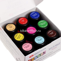 Краски акриловые 9 цветов 20мл "Тоскана" матовые 143411882 от магазина "Карандаш"