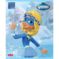 Тетрадь А5 12л линия "Снежная королева" на скобе 5 дизайнов 12Т5В2/065009 от магазина "Карандаш"