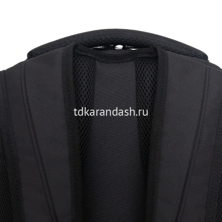 Рюкзак 31х43х20см, 790гр, 3 отделения, 4 кармана, черный/серый RU-531-1/1 от магазина "Карандаш"