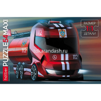 Пазлы 54 эл. "Пожарная машина" 40х28см макси 54ПЗ3_28204/077648 от магазина "Карандаш"