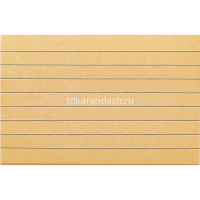 Клейкая бумага 76х101мм 80л крафт для заметок, 4 вида линовки VS195833 от магазина "Карандаш"