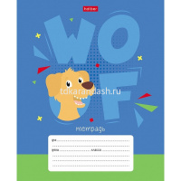 Тетрадь А5 12л клетка "Ррррычалки" на скобе 5 дизайнов 12Т5В1 от магазина "Карандаш"