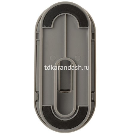 Точилка-наждак для графики 9,5х3,8см серая, с зажимом Сонет 94412379 от магазина "Карандаш"