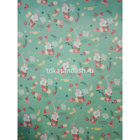 Бумага упаковочная 50см х 0,75м 1 лист, ассорти Y7036-18 от магазина "Карандаш"