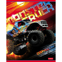 Тетрадь А5 24л клетка "MonsterTruck" на скобе  24Т5В1/051530 от магазина "Карандаш"