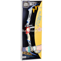 Лук 65см со стрелами 3шт. 47см пластик 9833 от магазина "Карандаш"