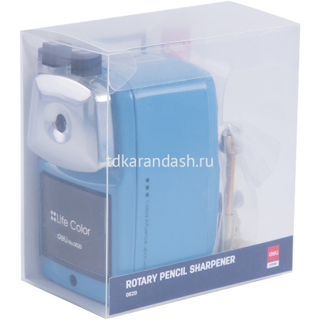 Точилка механическая 1 отв. 115х70х128мм пластик, цвет ассорти E0620 от магазина "Карандаш"