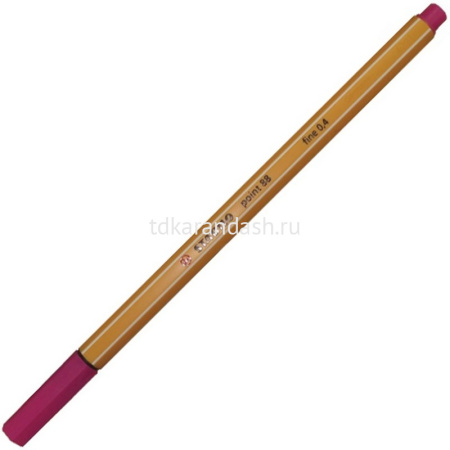 Ручка капиллярная "Stabilo point" 0,4мм розовая 88/56
