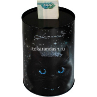 Копилка "Принцесса луна" 15,7х10см металл, черная 69376 от магазина "Карандаш"