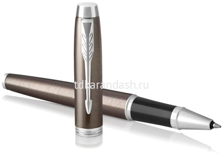 Ручка РЧ "Parker IM Core Dark Espresso CT" F черная 1931664 от магазина "Карандаш"