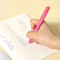 Блокнот А5 60л линия, на скобе, прозрачная пластиковая обложка EN503 от магазина "Карандаш"