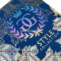 Тетрадь А4 96л клетка "От Кутюр. Выпуск №2" на спирали 3D фольга матовая ламинация 2 дизайна 077652 от магазина "Карандаш"