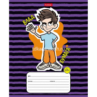 Тетрадь А5 12л линия "Влад А4" на скобе 5 дизайнов 12Т5В2/072779 от магазина "Карандаш"