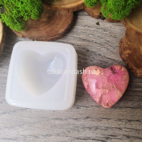 Молд силиконовый "Сердце" 35х30х20мм МЛ002 от магазина "Карандаш"