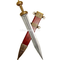 Меч римский 1 века до н.э. 74см в ножнах, металл, пластик, кожзам DE-4116-L от магазина "Карандаш"