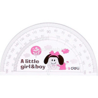 Набор чертежный 7 предметов (циркуль, линейка, транспортир, угольники, карандаш, ластик) Е9614 от магазина "Карандаш"