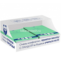 Тетрадь А5 12л линия "Premium. Панда-Тетрадь" на скобе, 80 гр/кв.м. 12Т5A2_23630/065615 от магазина "Карандаш"