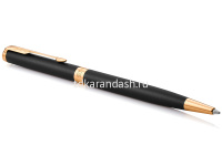 Ручка РШ "Parker Sonnet Matte Black JT" М черная 1931520 от магазина "Карандаш"