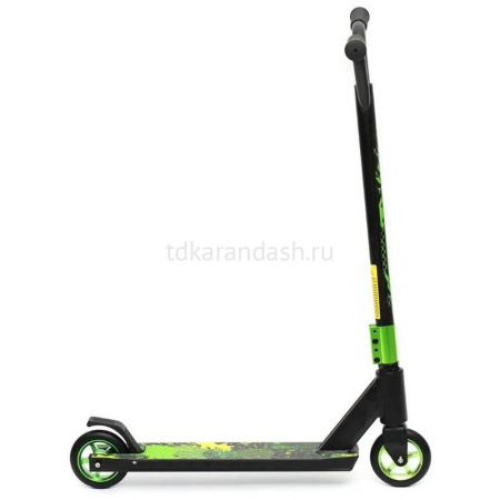 Самокат 2-х колесный трюковый L=65см ассорти, пластик/металл, колесо PU d=10см 2039-912 от магазина "Карандаш"