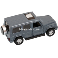 Машина "Mercedes-Benz G350d" серая, инерционная, металл 17,5см (свет, звук, откр.двери) JB1251222 от магазина "Карандаш"