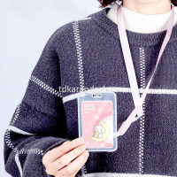 Бейдж 112х70мм вертикальный, с металлическим брелком, пвх 3 цвета 64806 от магазина "Карандаш"