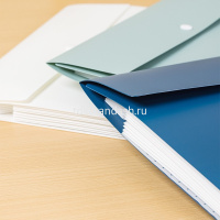 Портфель А4 8 отделений пластик мятный EF606 от магазина "Карандаш"