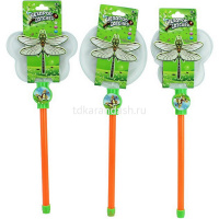 Сачок "Юный натуралист" 80см пластик 3 вида 1140073/H-1/D от магазина "Карандаш"