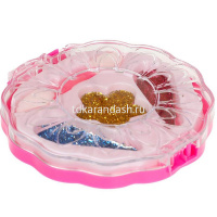 Тени для век "Супер модель" (тени с блестками, двустворонний аппликатор) в блистере 70866B5-SMP-ML от магазина "Карандаш"