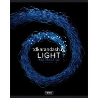 Тетрадь А5 96л клетка "Иллюминация" на скобе 5 дизайнов 96Т5вмВ1/067849 от магазина "Карандаш"