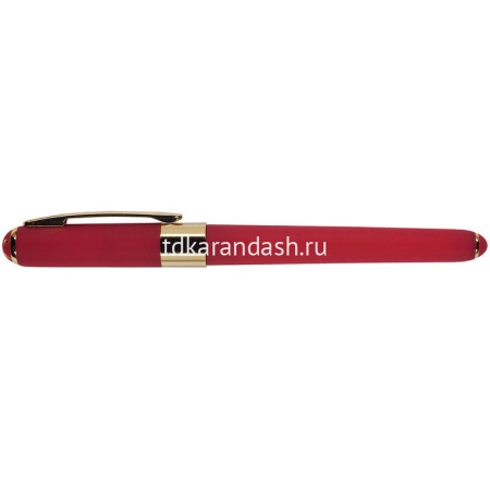 Ручка шариковая "Monaco" 0,5мм синяя, красный корпус 20-0125/04 от магазина "Карандаш"