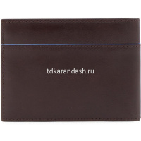 Кошелек "Blue Square Revamp" 12х9х2см 1 отделение, коричневый, натуральная кожа PU6190B2VR/MO от магазина "Карандаш"