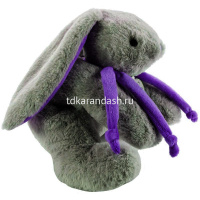 Кролик 45см серый/фиолетовый AT365052 от магазина "Карандаш"