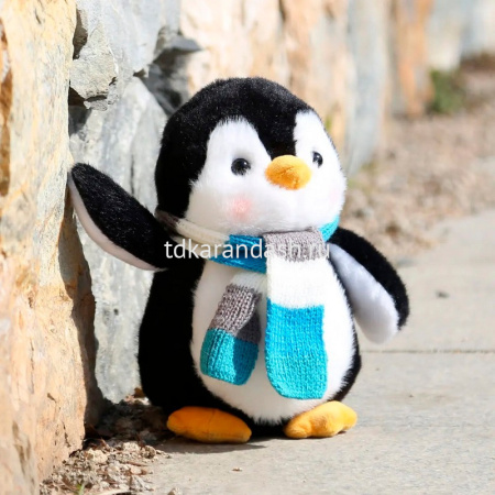 Пингвин в шарфе 21см 2 вида XM25180 от магазина "Карандаш"