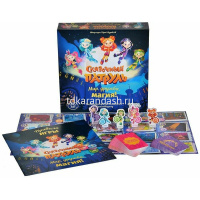 Игра настольная "Сказочный патруль. Мир, дружба, магия!" 25х25см (поле, 5 фишек, 76 карт, 5 жетонов) от магазина "Карандаш"