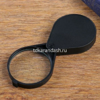 Лупа D=60мм увеличение 5, складная, в картонной коробке 11118-24 от магазина "Карандаш"