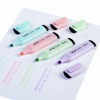 Набор маркеров текстовыделителей "NEWtone Pastel" 4шт, клиновидный наконечник, толщина линии 1-5мм от магазина "Карандаш"