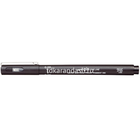 Ручка капиллярная "PIN003-200" 0,03мм черная 141527 от магазина "Карандаш"