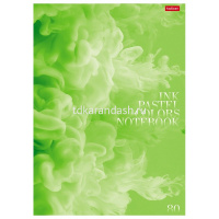 Тетрадь А4 80л линия "Нежный флёр" на скобе матовая ламинация 3 дизайна 082962 от магазина "Карандаш"