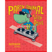 Тетрадь А5 48л клетка "Croco Boys" на скобе выборочный лак 5 дизайнов 075305 от магазина "Карандаш"