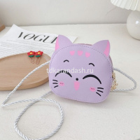 Сумочка "Кошечка" 12х10,5х4см 1 отделение, искусственная кожа, сиреневая SD2265 от магазина "Карандаш"