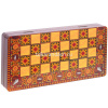 Игра настольная 3 в 1 (шахматы, шашки, нарды) 39,5х20х6см 676629