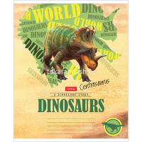 Тетрадь А5 18л клетка "Эра динозавров" на скобе, 5 дизайнов 18Т5В1/057245 от магазина "Карандаш"