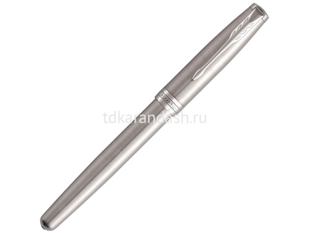 Ручка РЧ "Parker Sonnet Stainless Steel CT" премиум, F черная 1931511 от магазина "Карандаш"