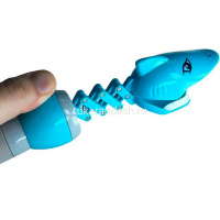 Мыльные пузыри "Акула" 25см, 3 отверстия, 3 цвета (кусает) Y11186-24 от магазина "Карандаш"